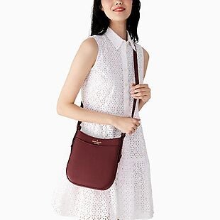 Kate Spade Leather Crossbody $79 Shipped