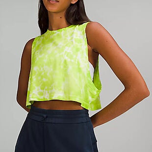 lululemon Cropped Tank Top $24 Shipped