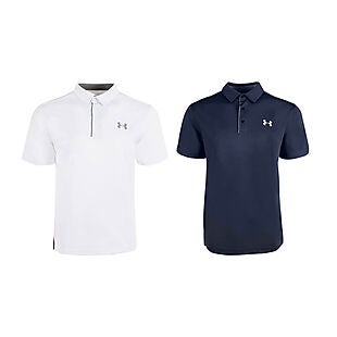 2 Under Armour Tech Polos $42 Shipped