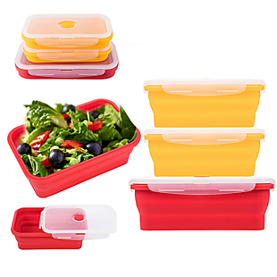 3pc Silicone Food Containers $13 Shipped