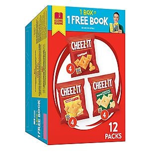 12ct Cheez-Its Variety Pack $5