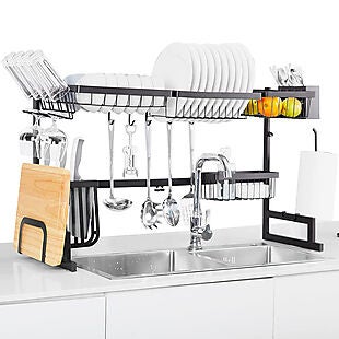 Over-the-Sink Dish Rack $40 Shipped