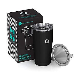 Stainless Steel Tumbler & Filter $11