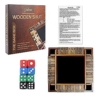 Shut the Box Board Game $17 Shipped