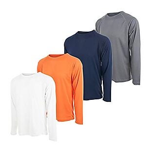 4pk Men's Workout Shirts $28 Shipped