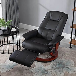 Faux-Leather Recliner $233 Shipped