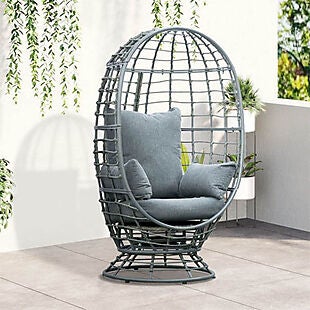 Outdoor Wicker Egg Chair $225 Shipped