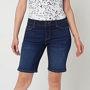 liz claiborne shorts at jcpenney