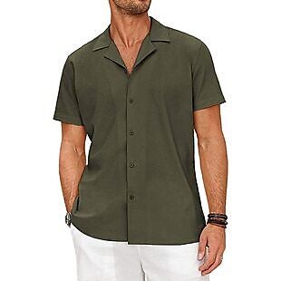 Men's Button-Down Shirt $11 Shipped
