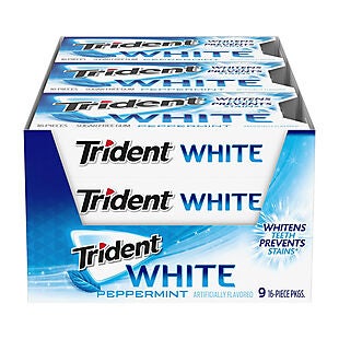 9pk Trident Peppermint Gum $7