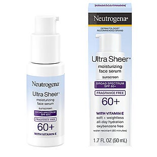 Neutrogena Ultra Sheer Moisturizing Face Serum with Vitamin E