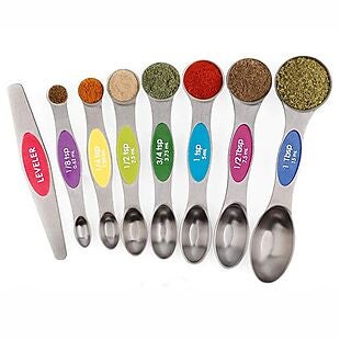 8pk Magnetic Measuring Spoons $11