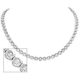 2ct Diamond Necklace $96 Shipped