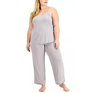 Macy's Plus-Size Pajama Set $10