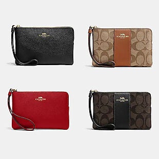 Fall Wristlets $29 at Coach Outlet
