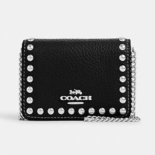 Coach Outlet Mini Wallet on a Chain $71