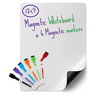 Magnetic Dry-Erase Board $9 with Prime