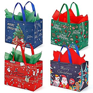 50% Off Large Reusable Christmas Totes