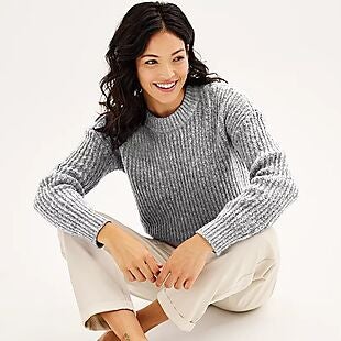 Sweaters from $10 at Kohl's
