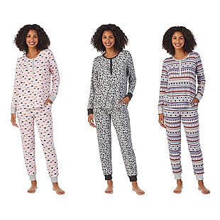 Cuddl Duds Womens Pajama Sets