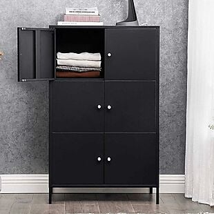 Steel Cabinet with Doors $97 Shipped