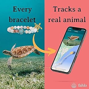 Fahlo Animal Tracker Bracelets $16