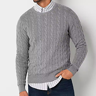 JCPenney Men's Sweaters from $16