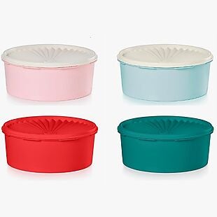 Get a Deal on Tupperware Cookie Canisters $16 December 2023