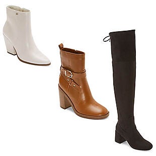 Liz claiborne clearance memory foam boots