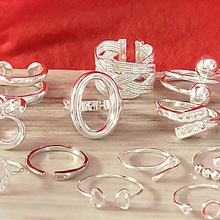 Sterling Silver Rings $11 Shipped