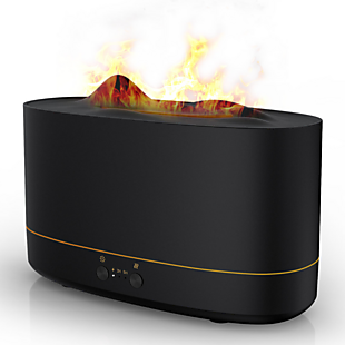 Humitas Diffusers Diffuser Humidifier with Flame Light $25