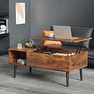 Lift-Top Coffee Table $56 Shipped