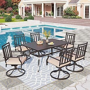 7pc Patio Dining Set $450 Shipped
