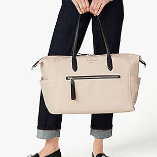 Kate spade hot sale weekender bag