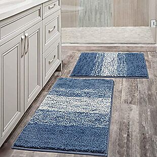 2pk Bathroom Rugs $16 Shipped with Prime