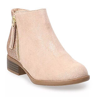 Girls' Ankle Boots $9 at Kohl's
