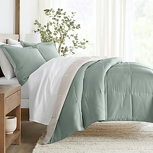 70% Off Plush Reversible Comforter Sets