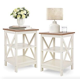 2 Side Tables $86 Shipped