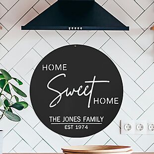 Custom Home Sweet Home Sign $46