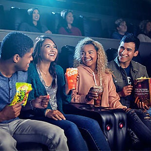 2 AMC Movie Tickets, Drinks & Popcorn $15