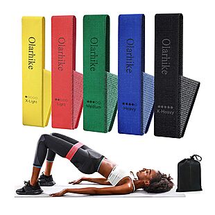 5pk Resistance Bands $8 Shipped