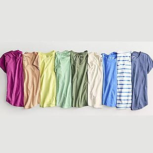 Kohl's Tees and Tanks $8 or Less