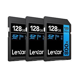 3pk 128GB Memory Cards $16 Shipped