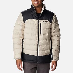 Columbia Down Hooded Jacket $60 Shipped