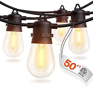 50' LED Edison String Lights $20