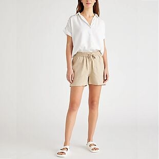 100% European Linen Shorts $30 Shipped