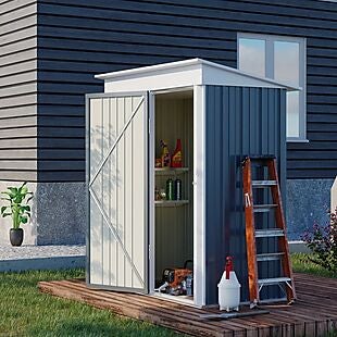 Outdoor Steel Shed $165 Shipped
