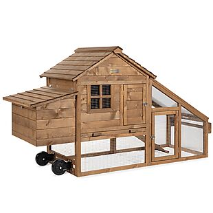 70" Wooden Chicken Coop $162