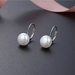 Freshwater Pearl Earrings $14