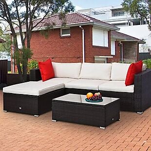 5pc Modular Patio Sofa Set $320 Shipped